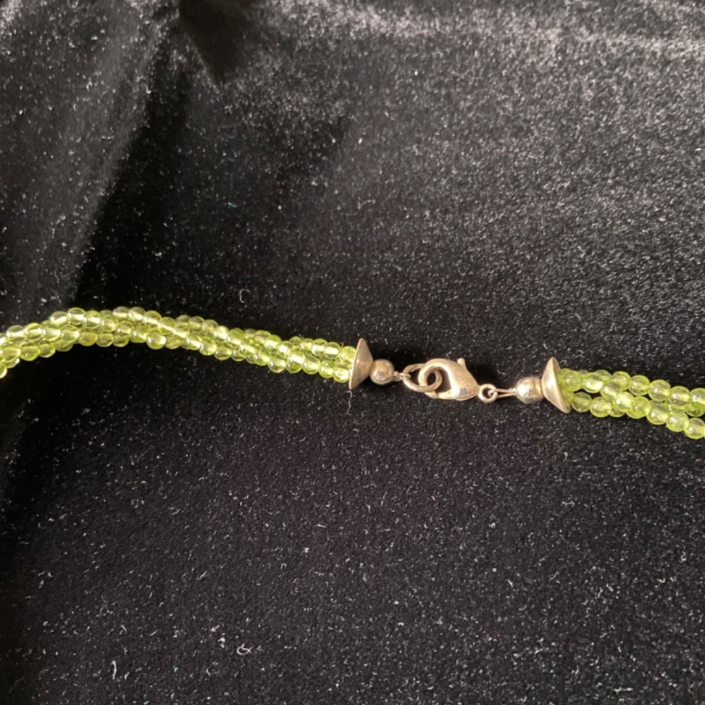 Peridot Rope Necklace - Picture 6 of 6